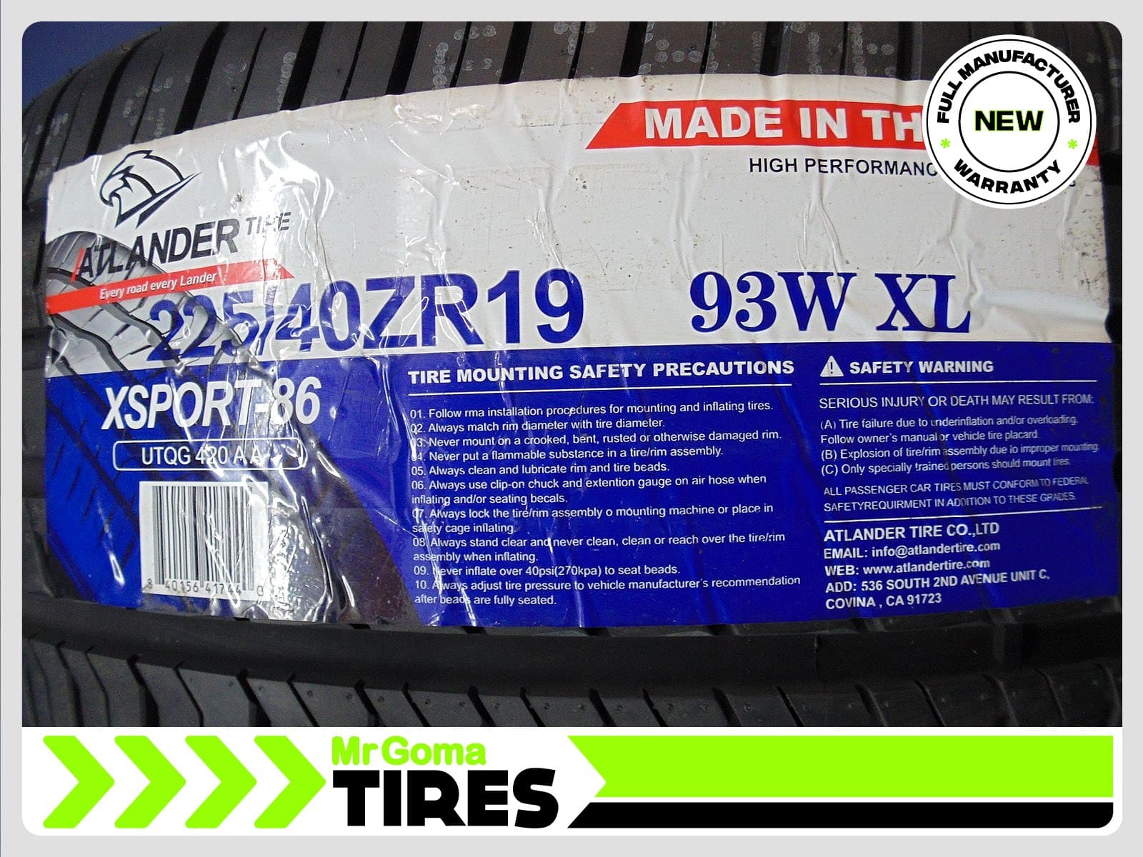 Tire 242672